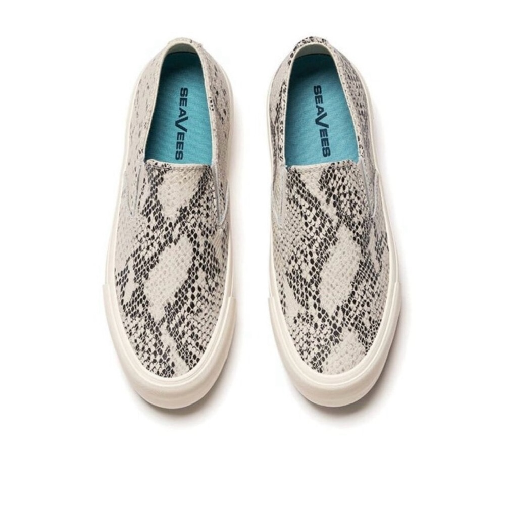 SeeVees Baja Mulholland shoe in snakeskin print EUC